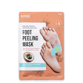 Kiss New York Professional - Máscara Peeling Esfoliante para os Pés 51g