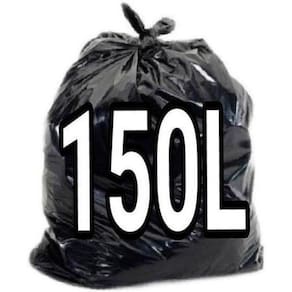 Saco De Lixo 150 Litros Super Reforçado 100un