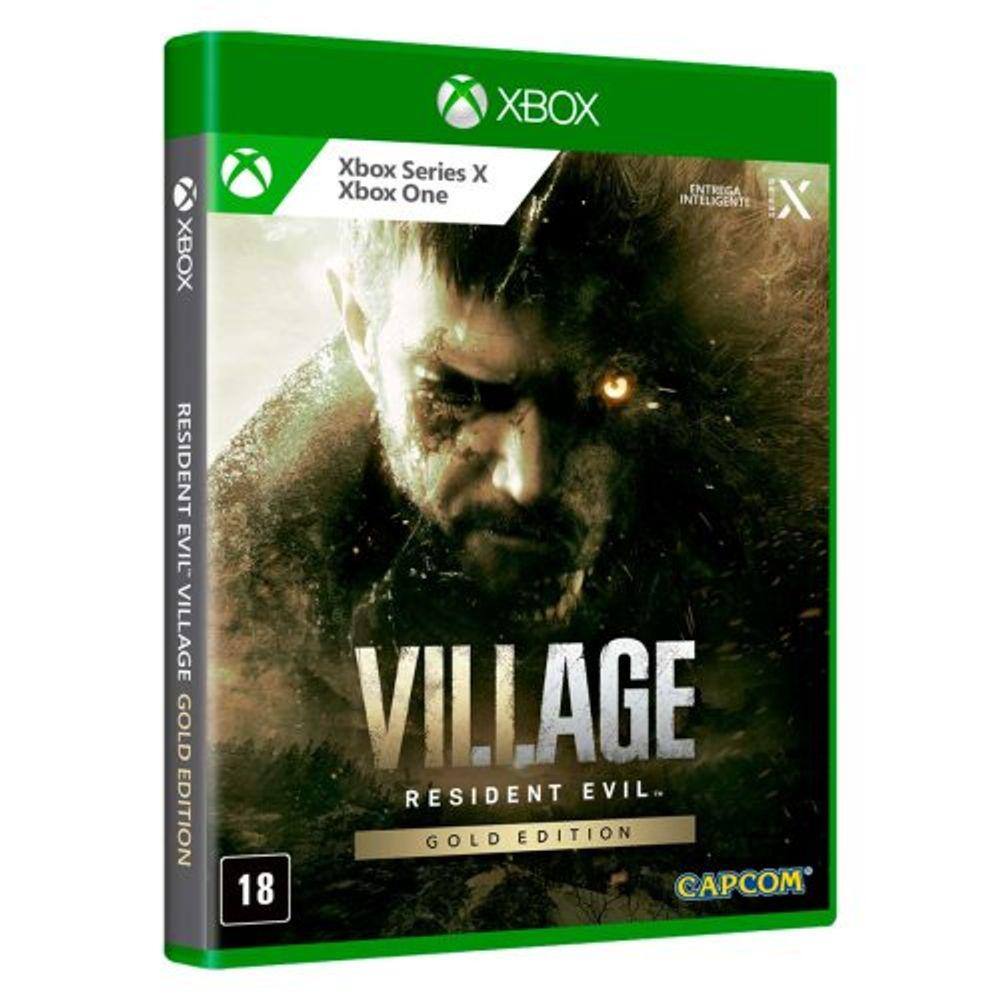 RESIDENT EVIL VILLAGE XBOX ONE FAT VS XBOX SERIES S COM E SEM