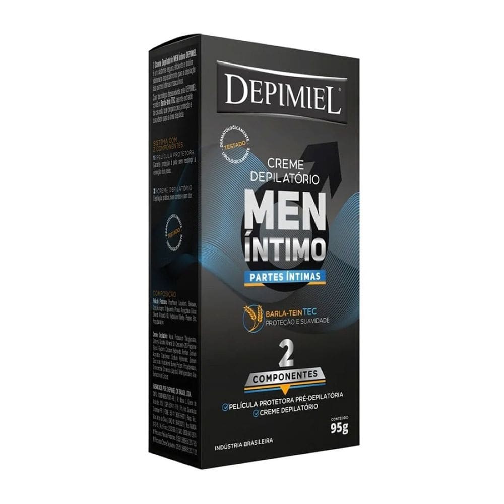 Creme Depilatório Men Íntimo 95g - Depimiel