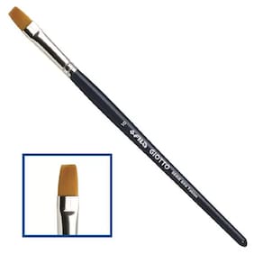 Pincel Chato N° 10 Art 600 Taklon Giotto - Unidade