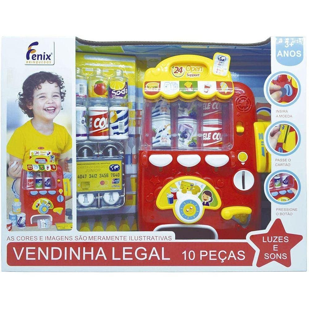 MÁQUINA DE VENDA AUTOMÁTICA - Fenix Brinquedos