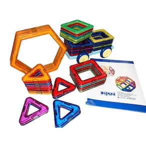 Brinquedo Educativo De Montar Magnético Formagnéticos 40Pçs