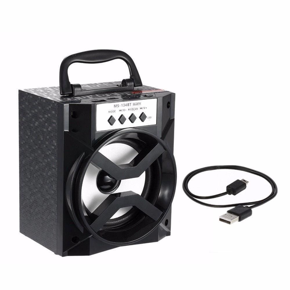 Caixa de Som Grasep Preto D-bh1019