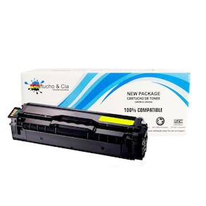 Toner compatível com SAMSUNG CLT-Y504S 504S CLP415NW CLX4195FN SL-C1810W Yellow 1.800 Páginas - Cartucho & Cia