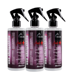 Truss Uso Obrigatório Plus+ - Tratamento Reconstrutor 3x260ml