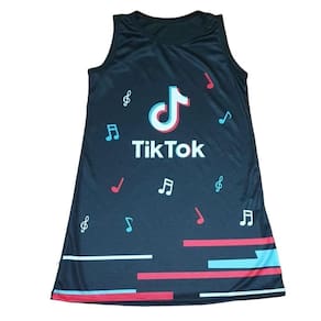 Vestido Infantil Tik Tok