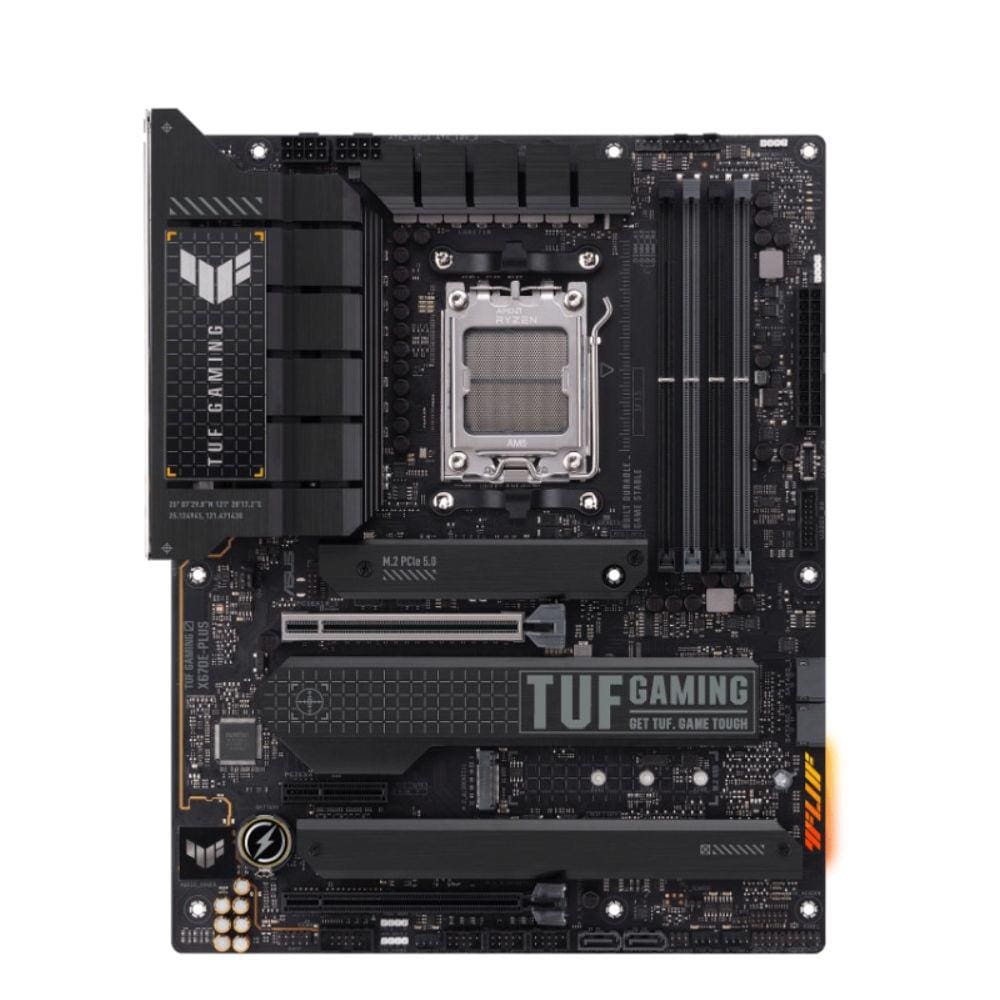 Placa Mae ASUS TUF Gaming X670E-PLUS - AMD DDR5 - ATX - HDMI/DISPLAYPORT - 90MB1BJ0-C1BAY0