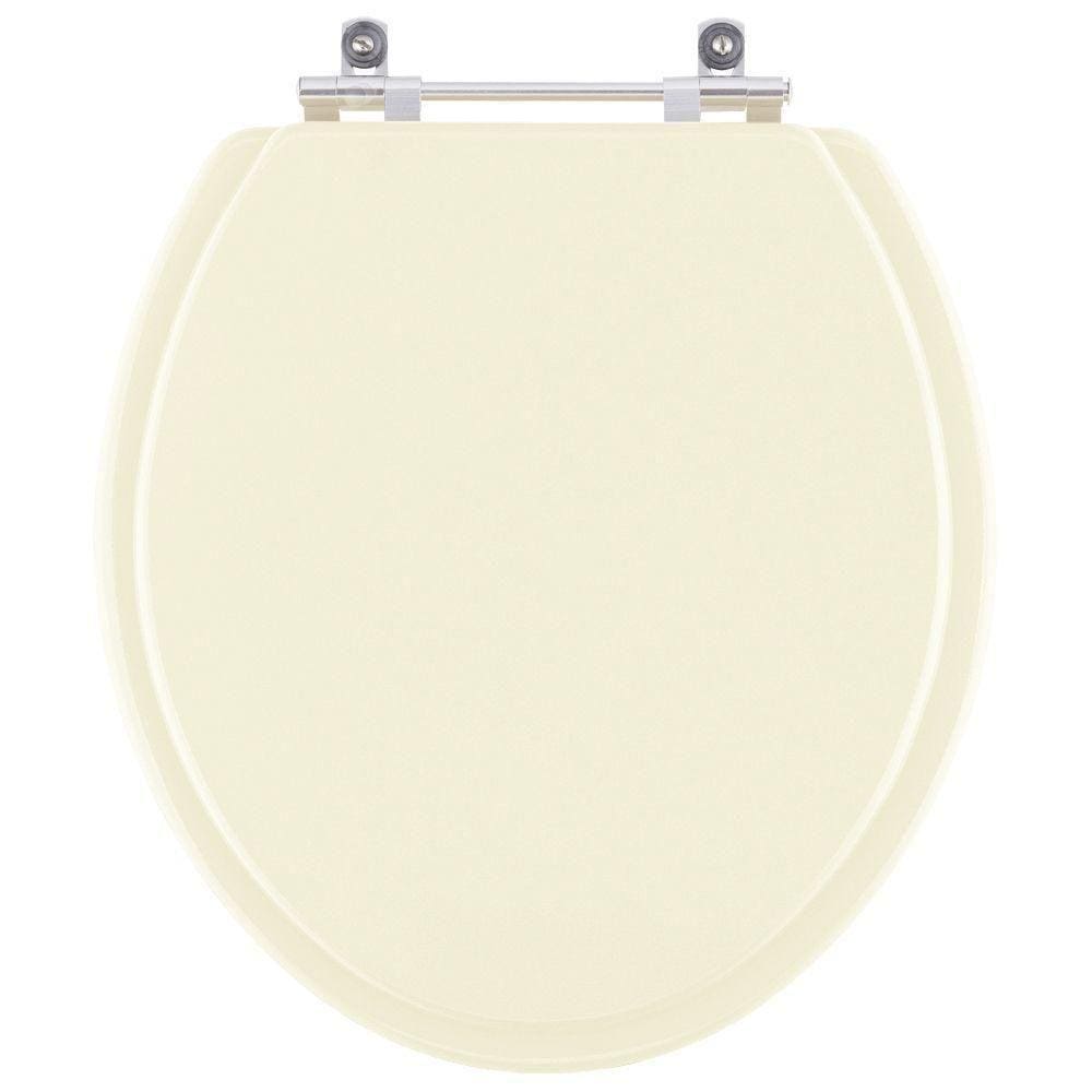 Assento Sanitário Poliester Azalea Pergamon (Bege Claro) Para Vaso Celite