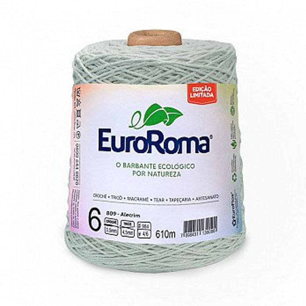 Barbante EuroRoma Nº6 4/6 600G 610m Pink