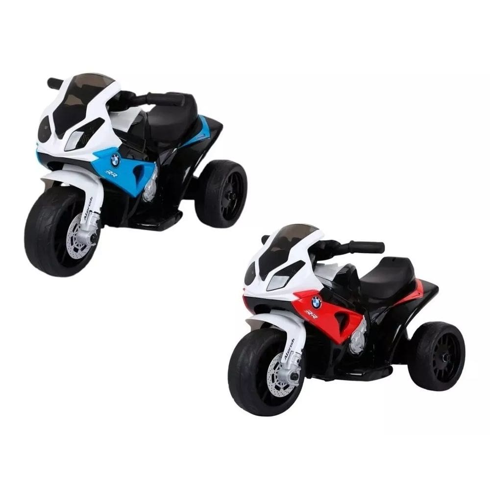 Mini Moto Elétrica Infantil 6v Bmw S1000rr Vermelha Criança