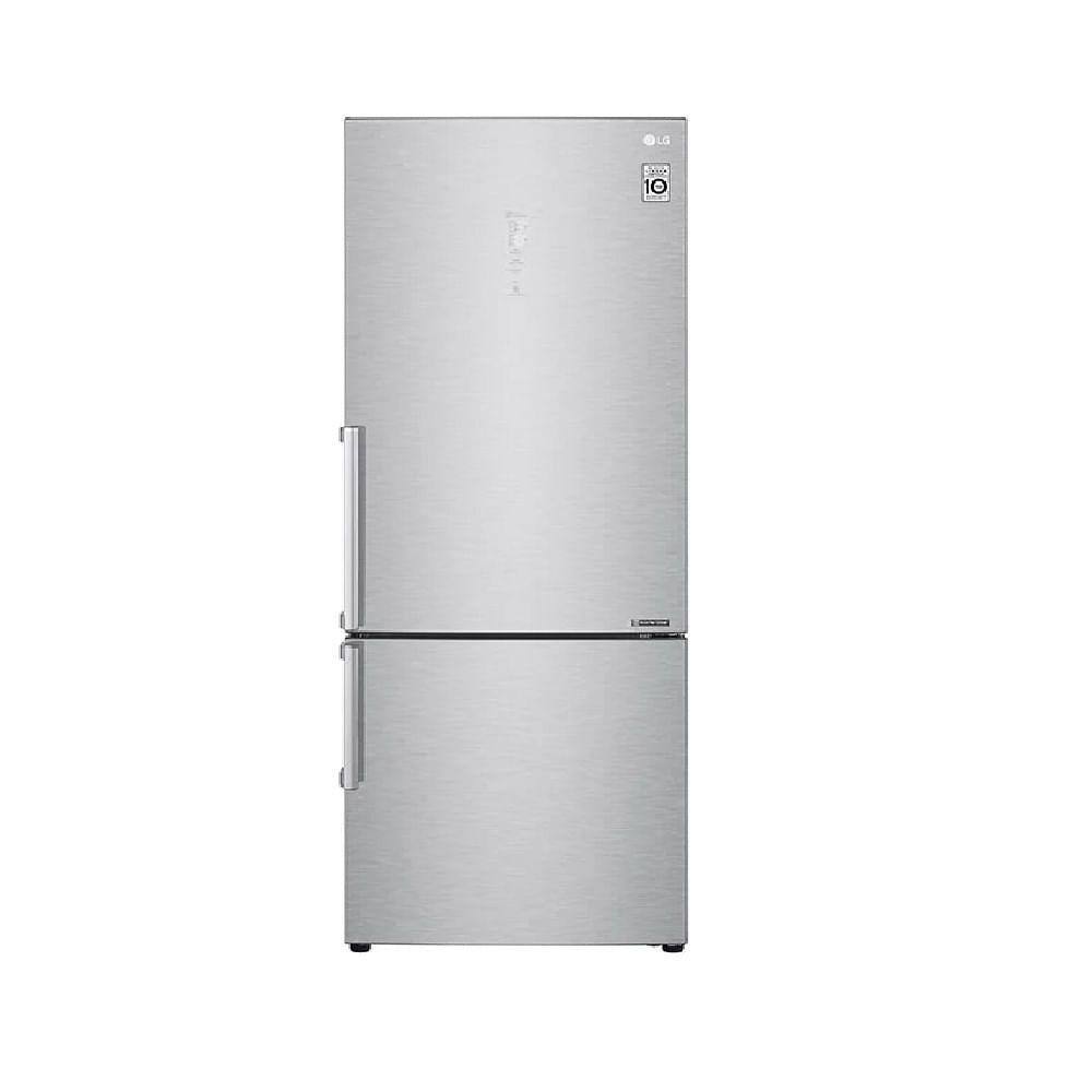Geladeira smart lg bottom freezer inverter 451 litros inox Casas Bahia