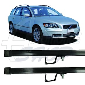 Rack Teto Roca Bagag Travessa Volvo V50 2005 Até 2009 166