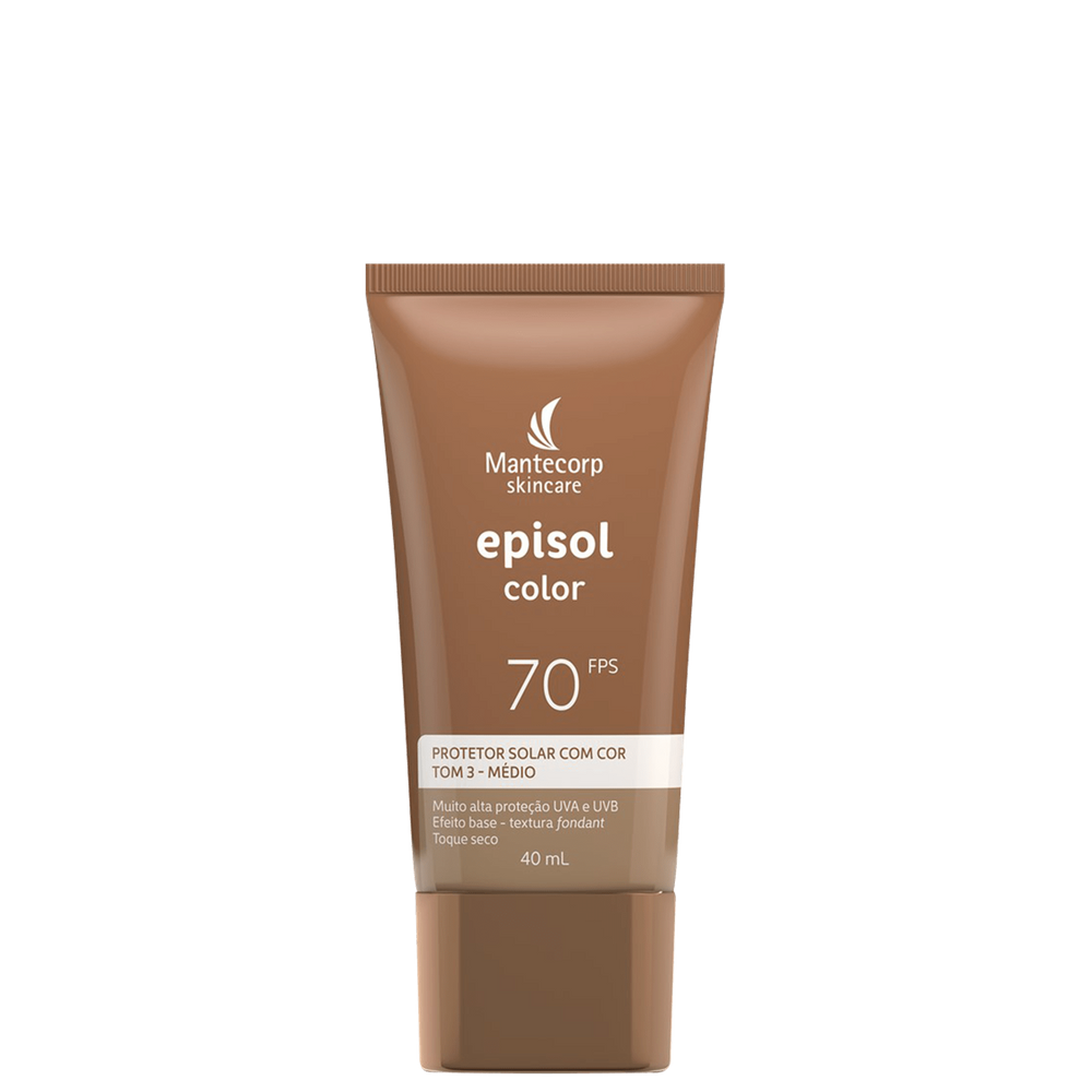 Mantecorp Episol Color Tom 3 FPS 70 Prot. Solar Facial 40ml