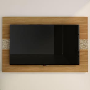 Painel Para Tv Até Xx Polegadas Natural/palha Pa2913 - Tecno Mobili