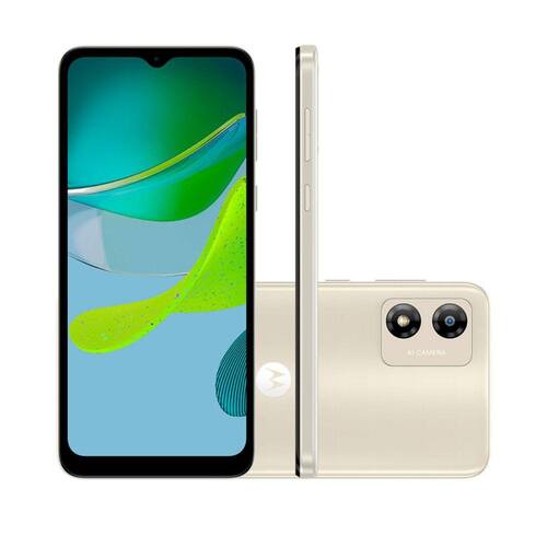 Smartphone Motorola Moto E13 4g 64gb 4gb Ram - Off White Menor preço em Smartphone Motorola Moto E13 4g 64gb 4gb Ram - Off White