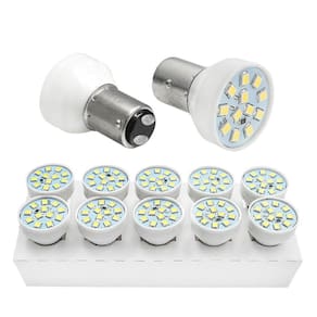 Kit Lâmpada LED 2 Polos 5W/21W 12V Base BAY15D Autopoli 10 Unidades AP1293