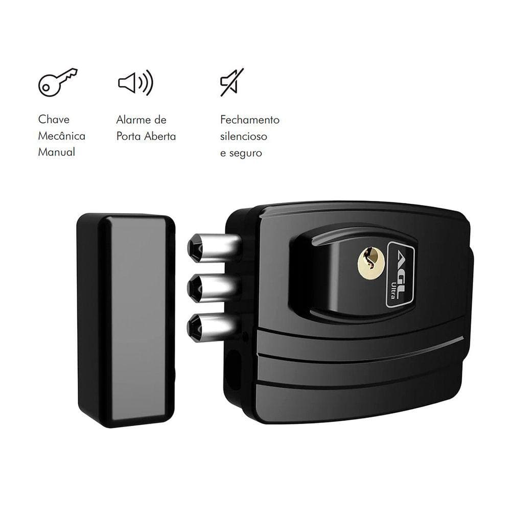 Fechadura Eletrônica Ultra Ajustável AGL