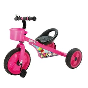 Triciclo Infantil Escolar Com Cestinha 80Cm 763 Zippy Toys