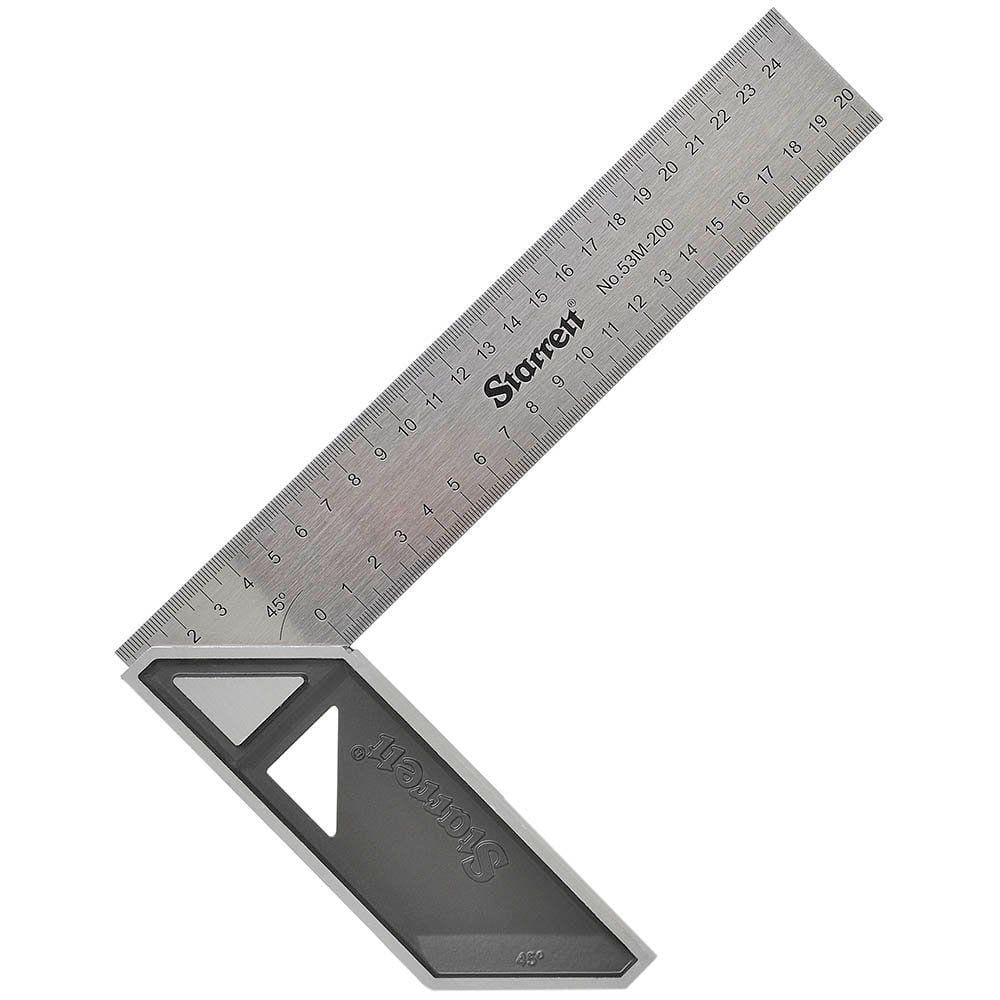 Esquadro 12 300Mm Cabo Aluminio - Carpinteiro K53m-300-S