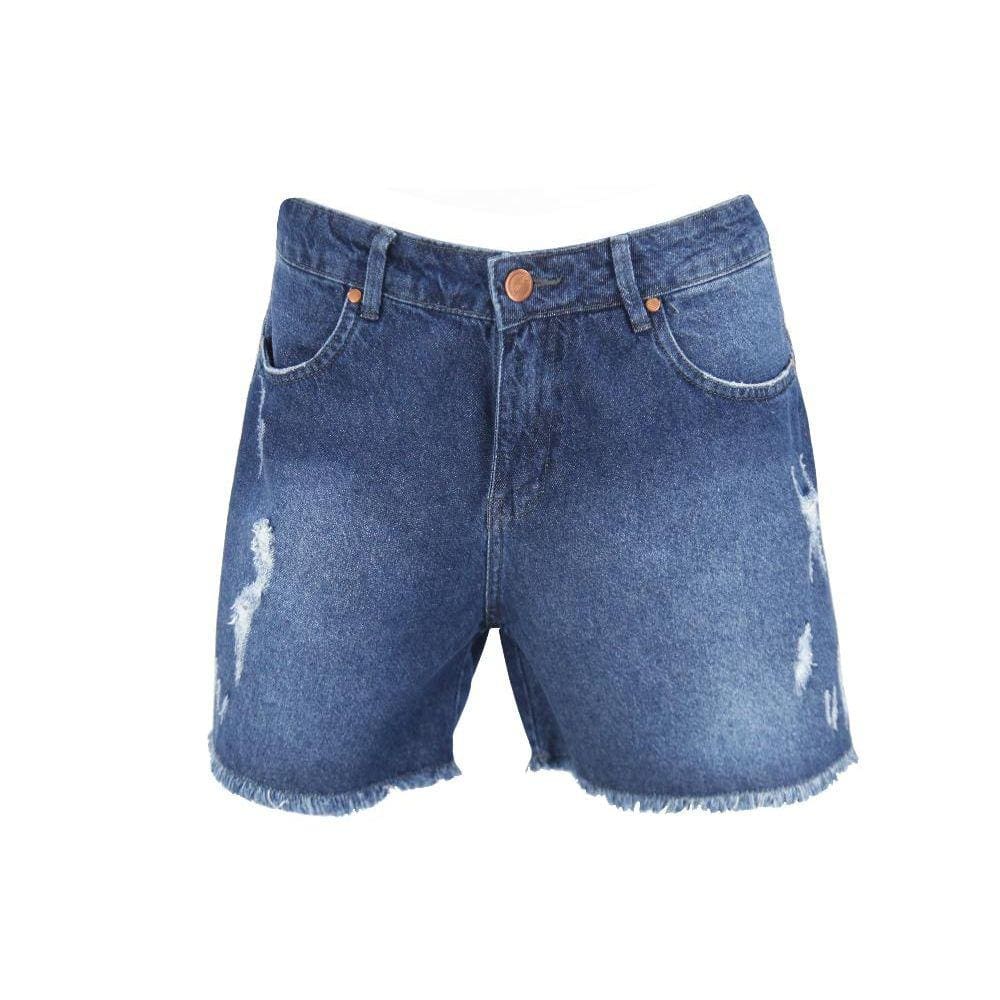 Shot Bivik Boy Fri Azul Escuro - Feminino