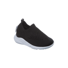 Tênis Infantil Ortopé Sport Baby Knit Calce Fácil Preto