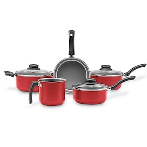 Conjunto De Panelas 5 Peças Ruby Brinox Vermelho