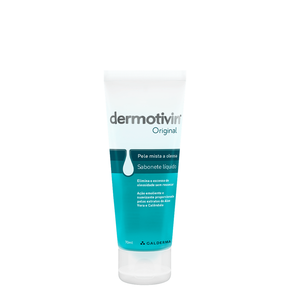 Dermotivin Original - Sabonete Líquido Facial 70ml