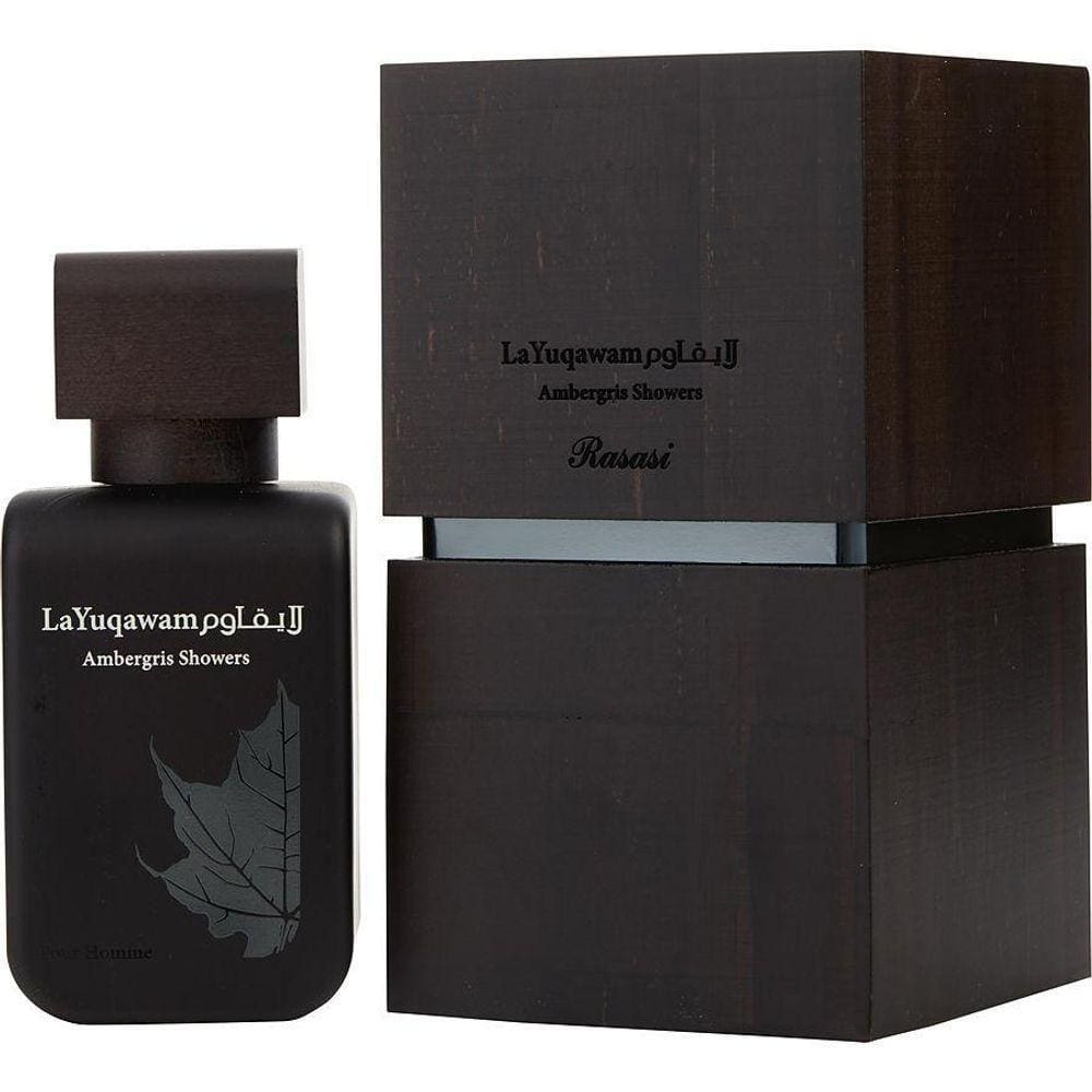 Perfume Masculino Rasasi Layuqawam Ambergris Showers Rasasi Eau De Parfum Spray 75 Ml