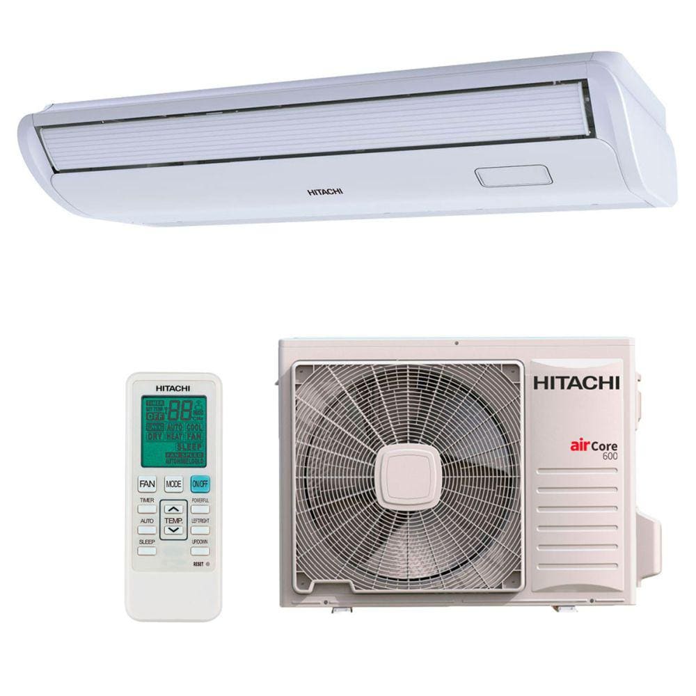 Ar Condicionado Split Teto Inverter Hitachi Air Core 46000 BTUs Quente Frio SPC48B3IV - 220V