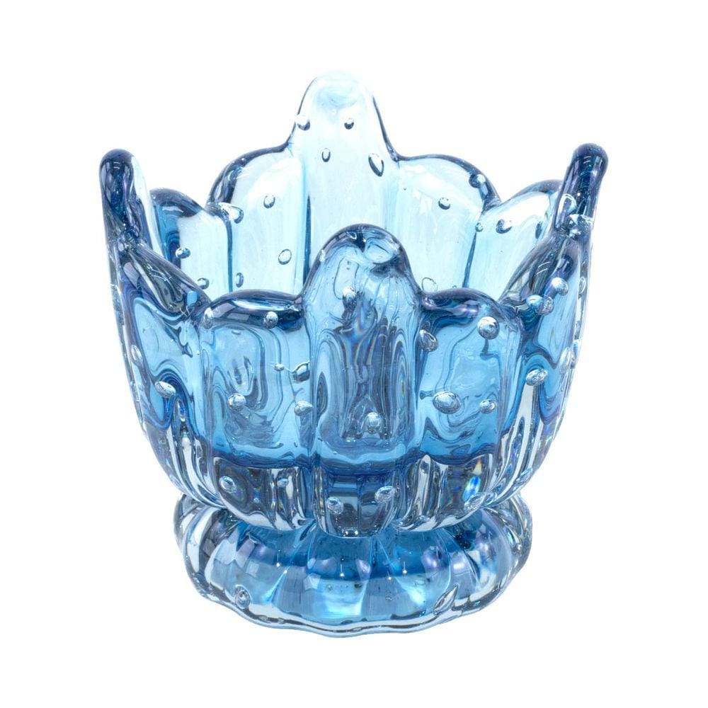 Castiçal De Decoração Murano Aquamarine Princess 226_10.1 St2695