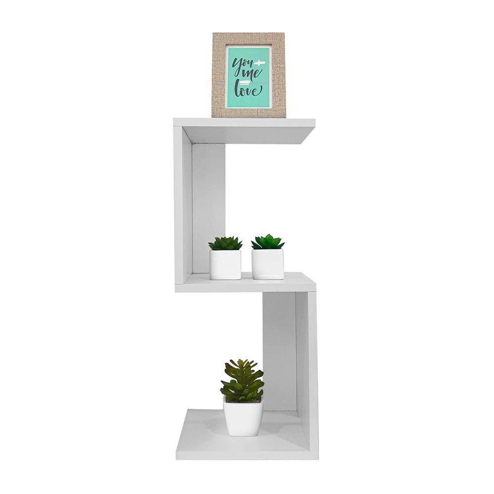 Mesa de Cabeceira S Branco 60 x 25cm