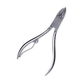Alicate de Cortar Unha Curvado Aço Inox 10 CM Profissional Doctor Z