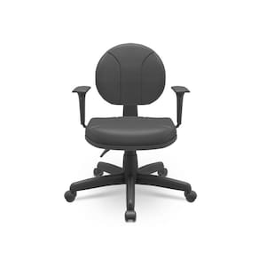 Cadeira para Escritório Ergonômica Secretária Backsystem Operativa Plaxmetal Preto