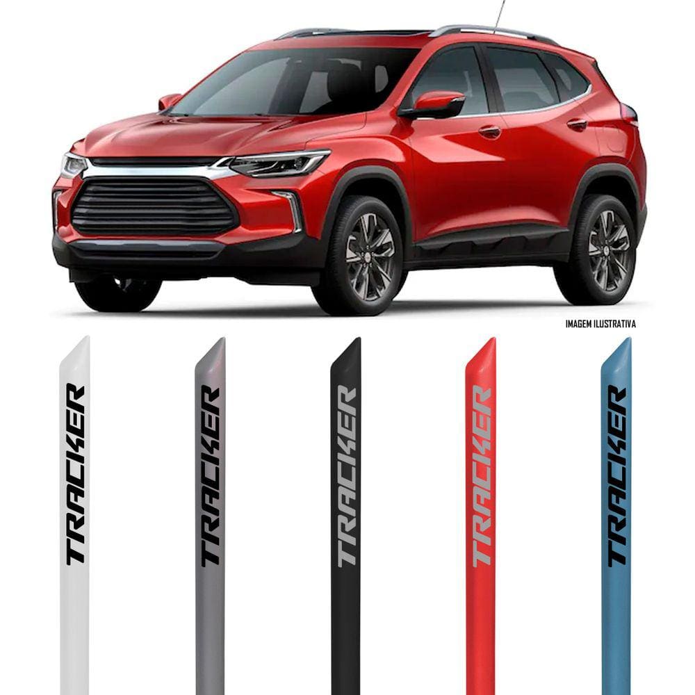 Jogo Friso Lateral Pintado Gm Nova Tracker 2020 Em Diante