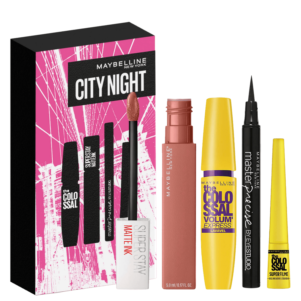 Kit Maybelline Noite Em NY (4 Produtos)