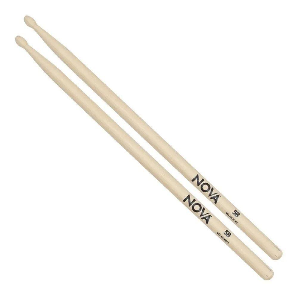 Baqueta Nova 5B Vic Firth Ponta De Madeira