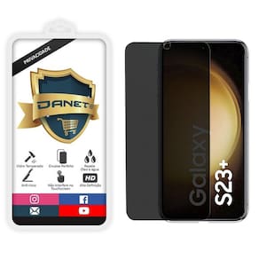 Película De Vidro Privacidade Para Galaxy S23 Plus S23+ 3d