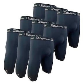 Kit 9 Bermuda Masculina Ciclista Ortopédica Cintura Alta