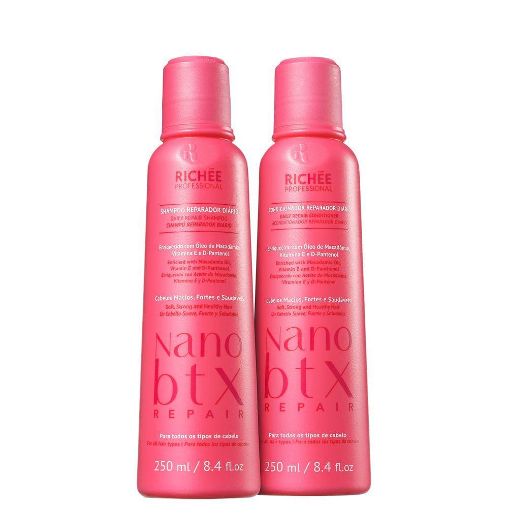 Kit Richée Professional Nano Botox Repair Duo (2 Produtos)