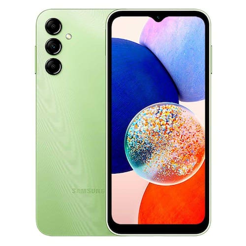 imagem-Smartphone Galaxy A14 128GB 5G Tela 6.6 Câmera Tripla 50MP Selfie 13MP Android 13 Samsung