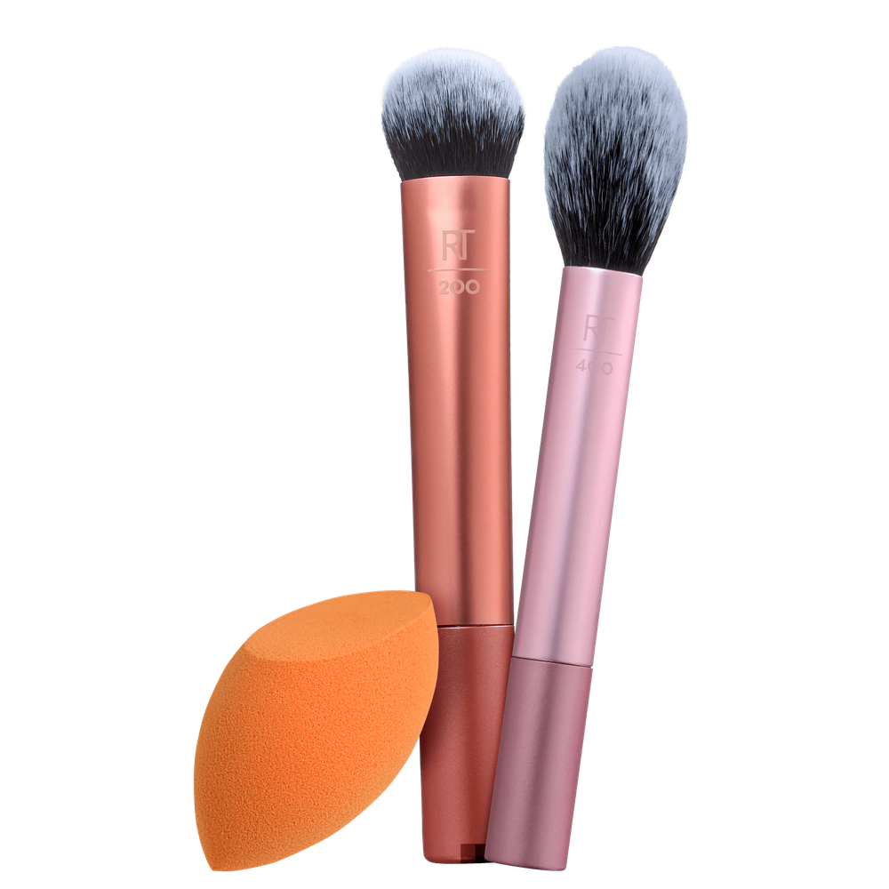 Kit Real Techniques Esponja & Pincéis (3 produtos)