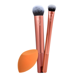 Kit Real Techniques Pincéis & Esponja (3 produtos)