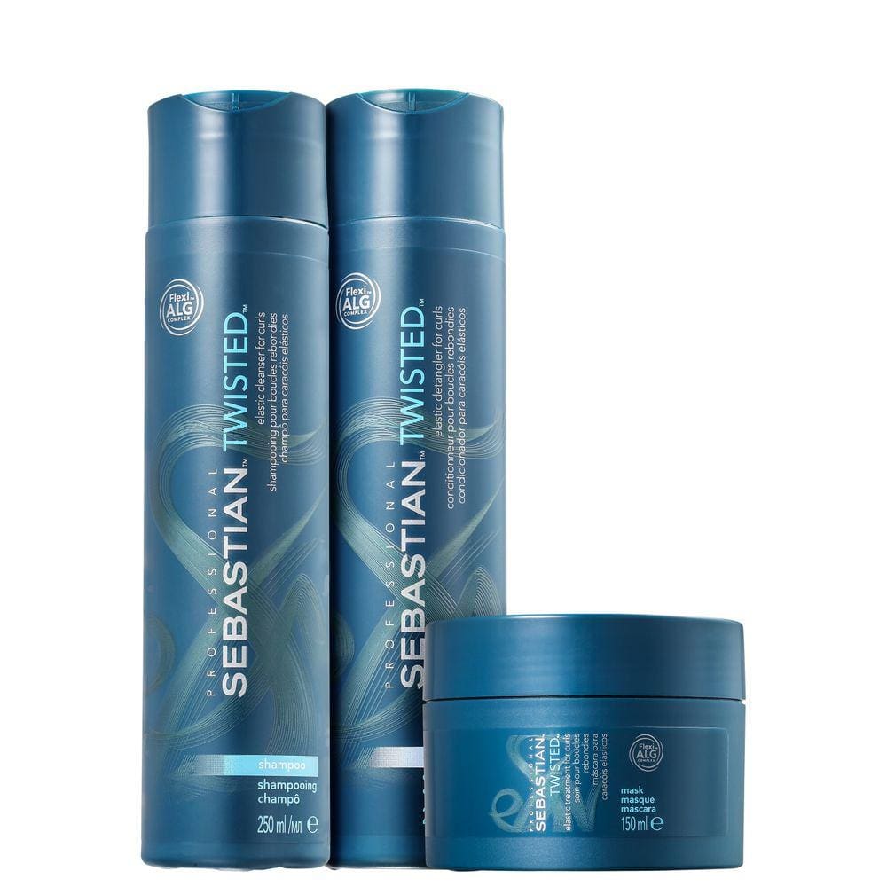 Kit Sebastian Professional Twisted Elastic Trio (3 Prod) BLZ