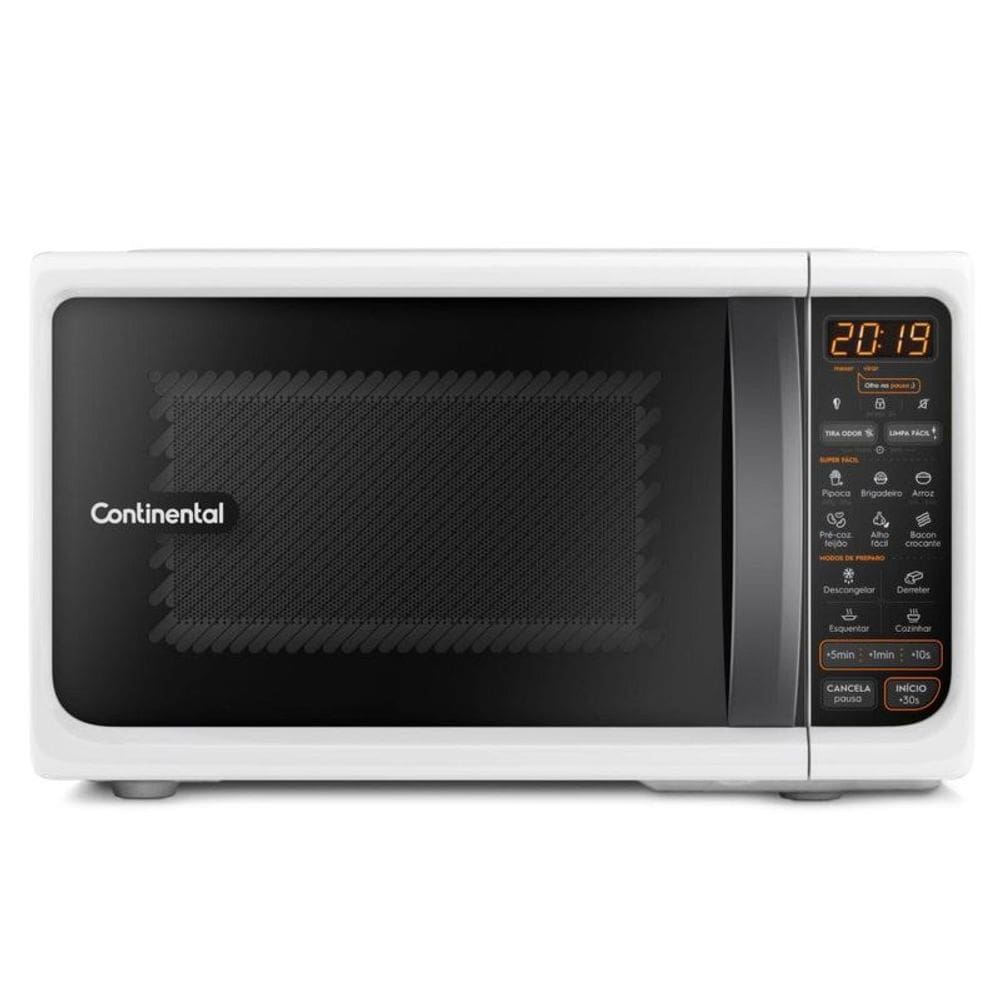 Micro-ondas Continental 21L, Função Tira-Odor Branco (MC21B)