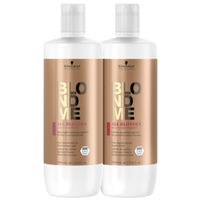 Kit Schwarzkopf BlondMe Suave + Enriquecido Salon