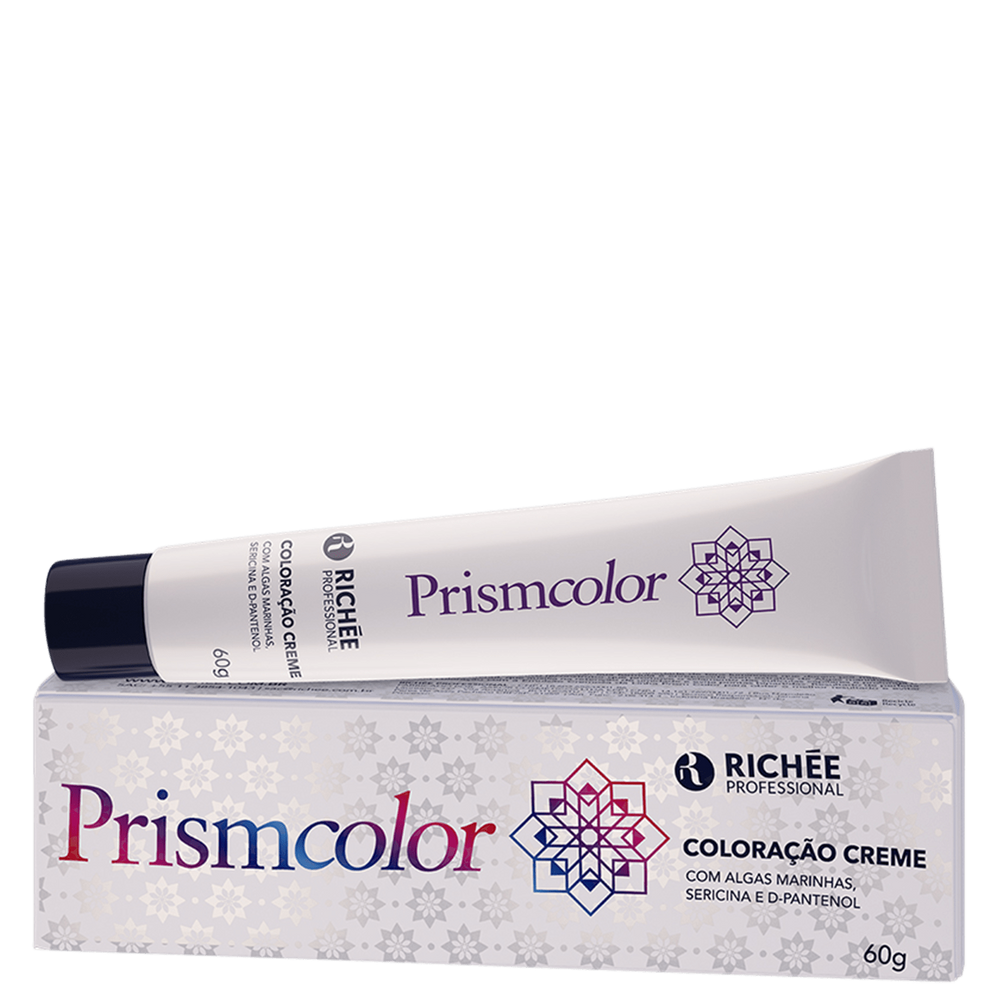 Richée Professional Prismcolor Louro Cobre Intenso 7.44 - Coloração Permanente 60g