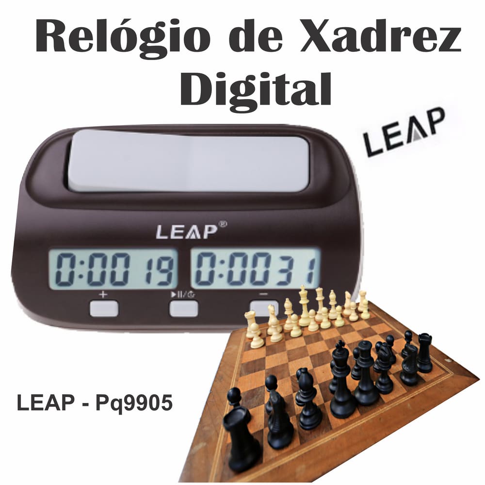 Relógio digital de xadrez DGT 2010 - Mearas Escola de Xadrez