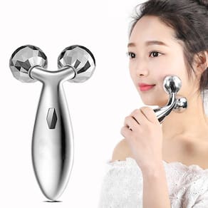 Pig Massageador Facial De Rolo 3D, Massageador Facial