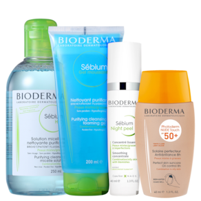 Kit Bioderma Photoderm Claro & Sébium (4 Produtos)